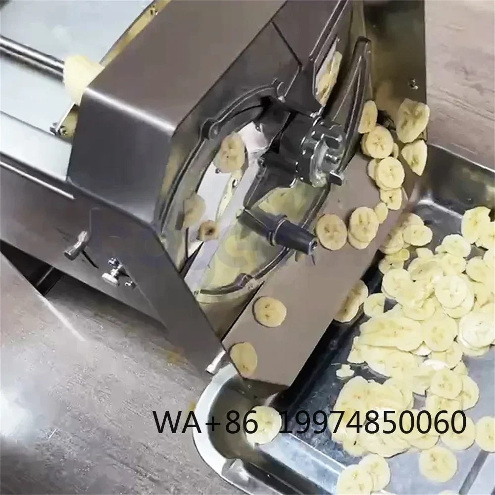 

Banana and Potato Slicer Fruit Vegetable Banana Chips Slicing Machine De Banana Slices Plantain Chips Slicing Making Machine
