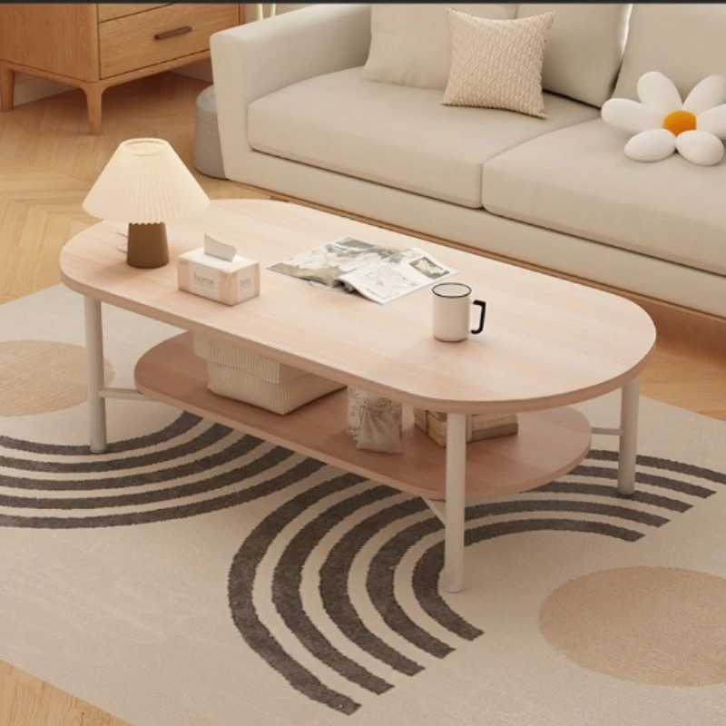 

New model Coffee table small apartment living room household sofa tea table oval table small table Durable