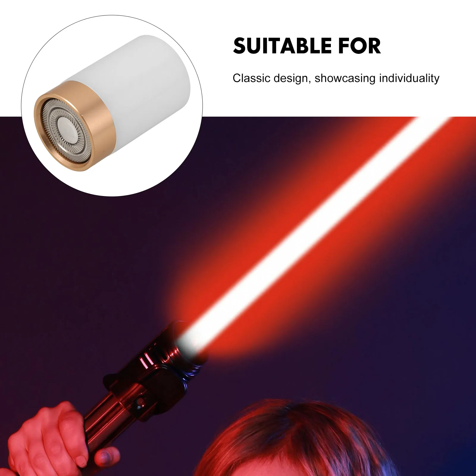 Tapones para espada, juguetes, piezas de espada, componentes de mango, accesorios de reparación, manualidades DIY, repuesto de Metal para exteriores