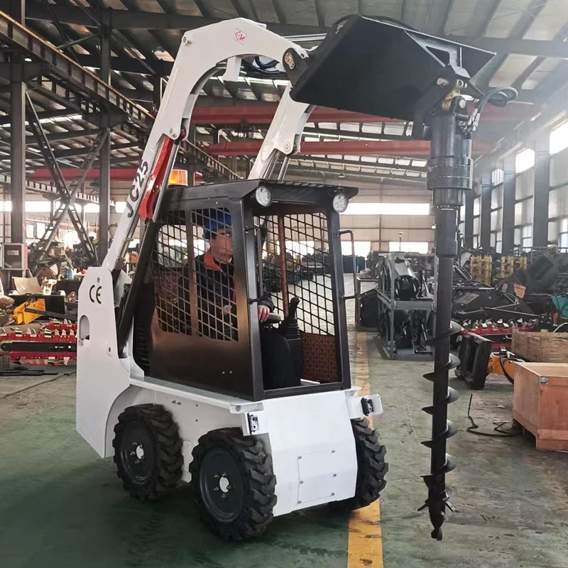 YG CE EPA 950kg New Construction Machinery Equipment Bucket Compact Terrain International Loader Mini Agricultural Skid Steer