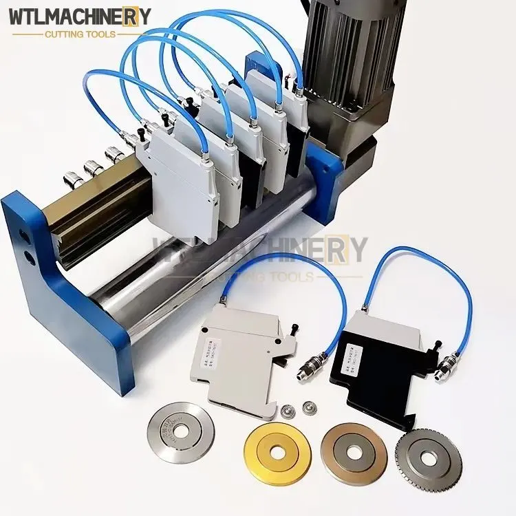 2Pcs Slitter Pneumatic Round Blade 76x17 2.5/5mm Circle Cutting Knife Rest Slitting Machine Cutting Tools