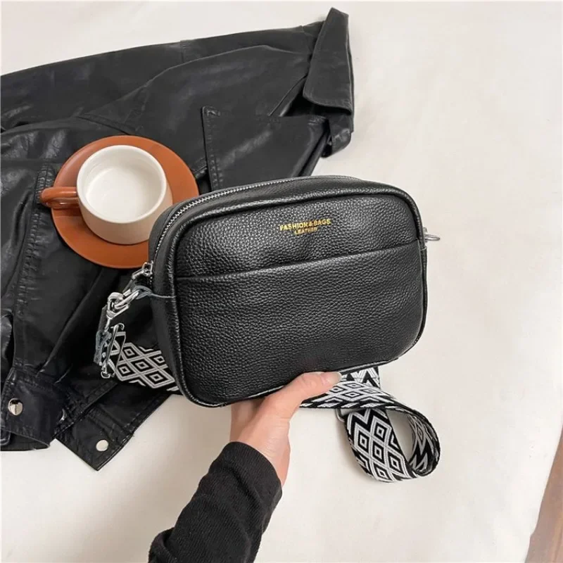 Vintage Fashionable Diaper Bag For Men Women Luxury Shopper Classic Designer Leather Handbag Large Capacity
