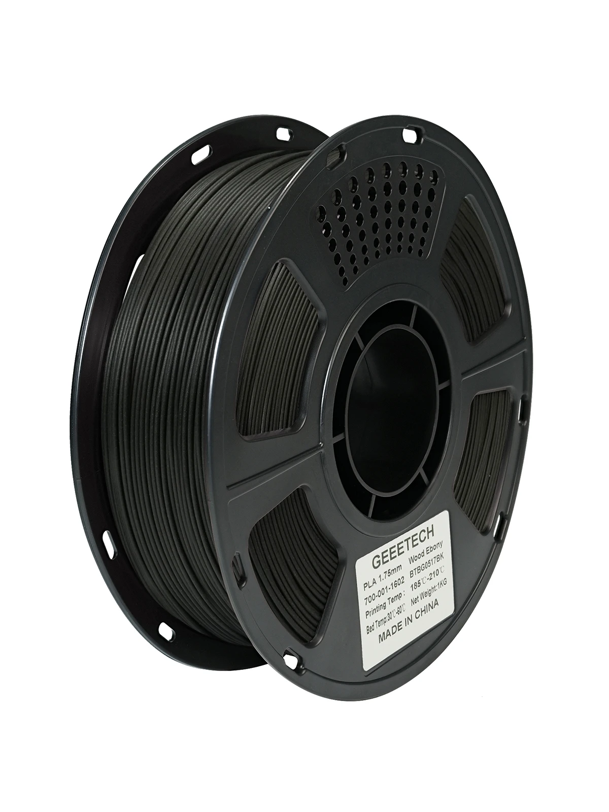 Geeetech Holz PLA 1kg 1,75mm Filament 3D-Druckdraht Vakuumverpackung Lokale Lager Bunte Kunststoffe für FDM 3D-Drucker
