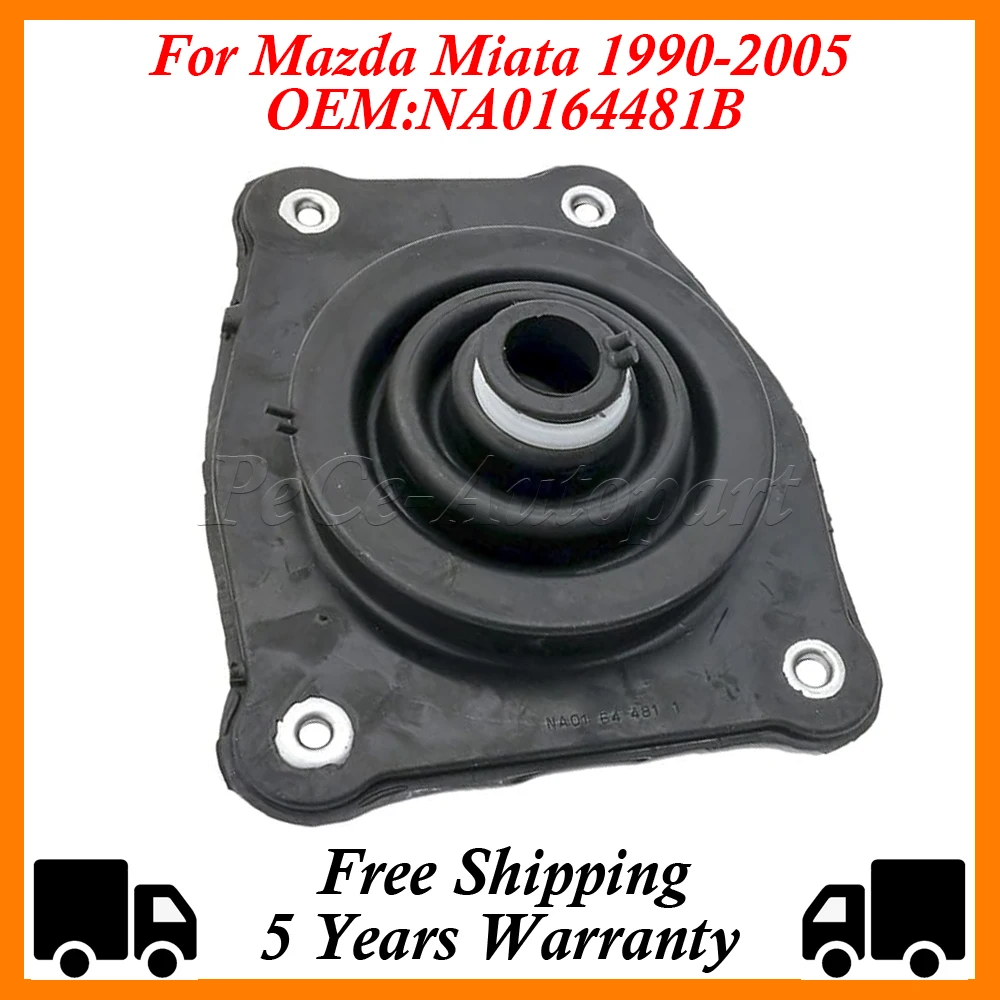 New Car Shifter Boot Seal Rubber Gear Insulator Black Internal Parts Replacement NA0164481B For Mazda Miata 1990-2005