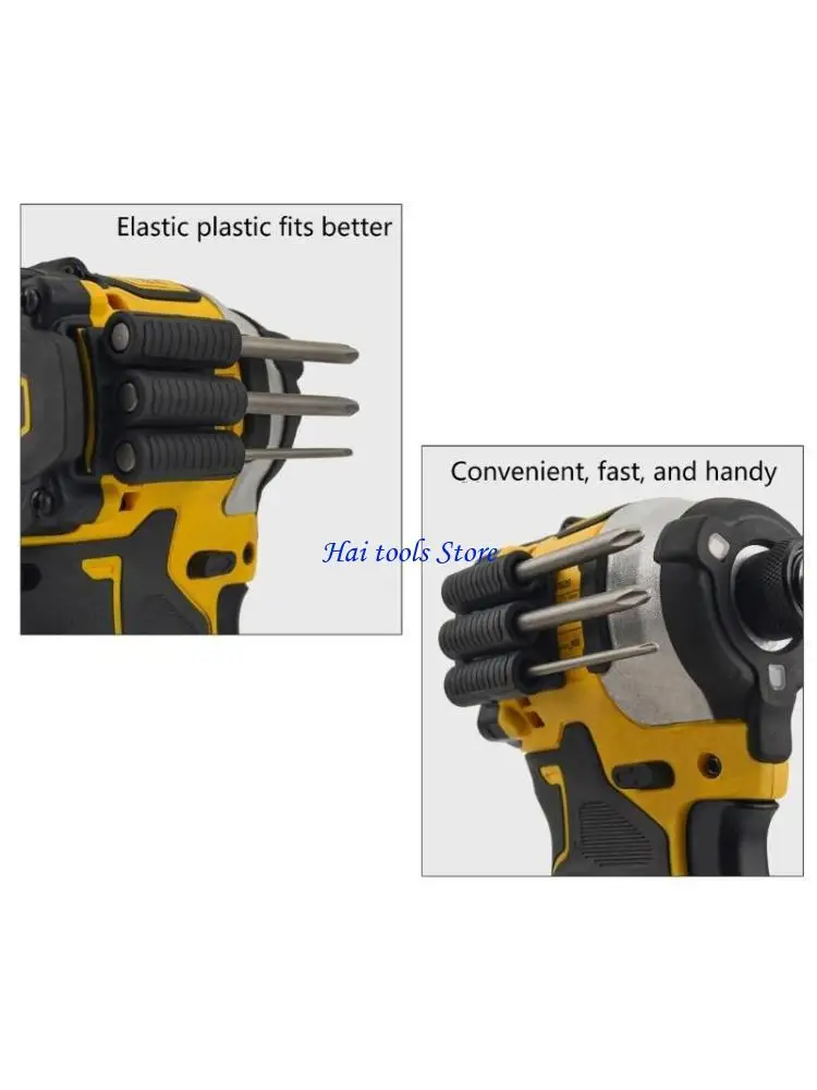 X37E Power Drill Driver Adhesive Fasteners Replacement Screw Driver Bits Screw Holder