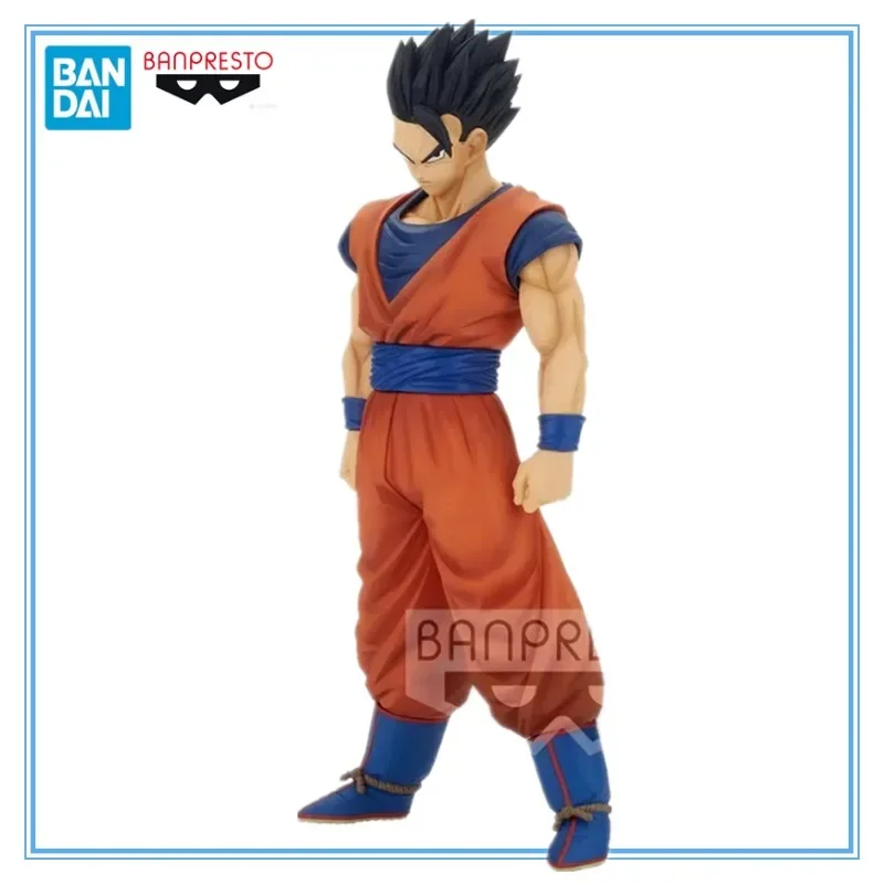 

Bandai Original Anime Dragon Ball Z Grandista Ros Super Saiyan Son Gohan Action Figure Collection Ornament Doll Toy Holiday Gift