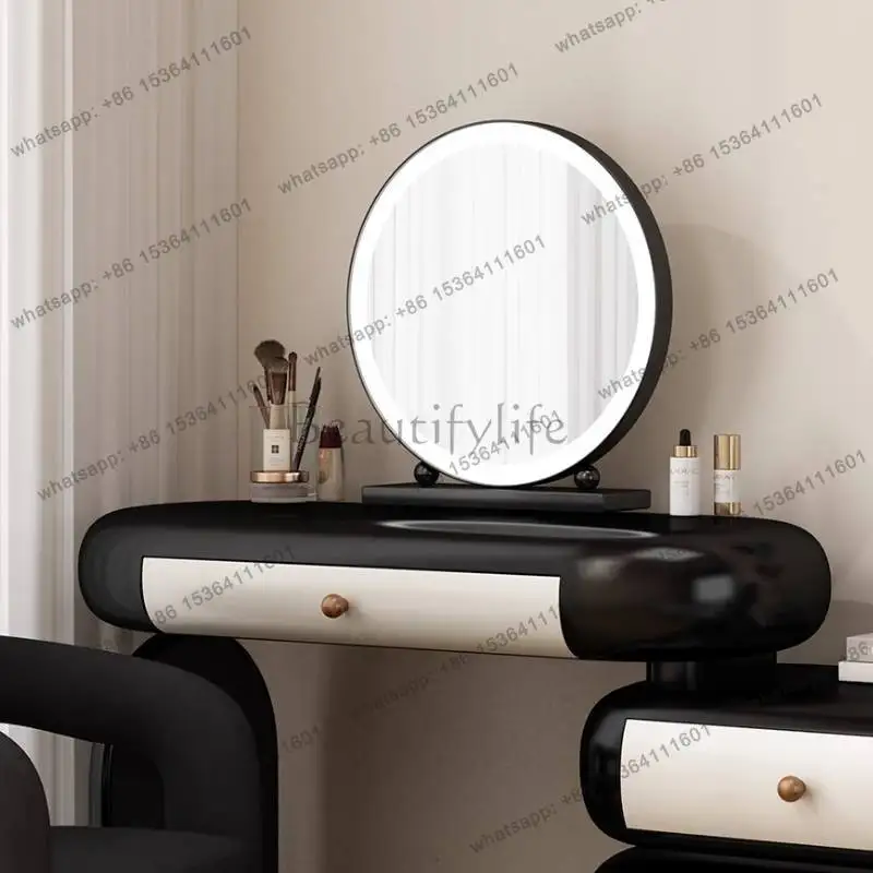 LS Luxury Storage Vanity Desk Sturdy Japan Modern Corner White Vanity Desk Makeup Drawers Set Tocador De Maquillaje Furniture