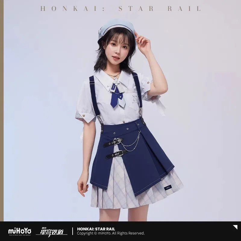 miHoYo Honkai: StarRail Official Anime and Game Peripherals March 7 Theme Impression Series Half Skirt Cosplay Birthday Gift