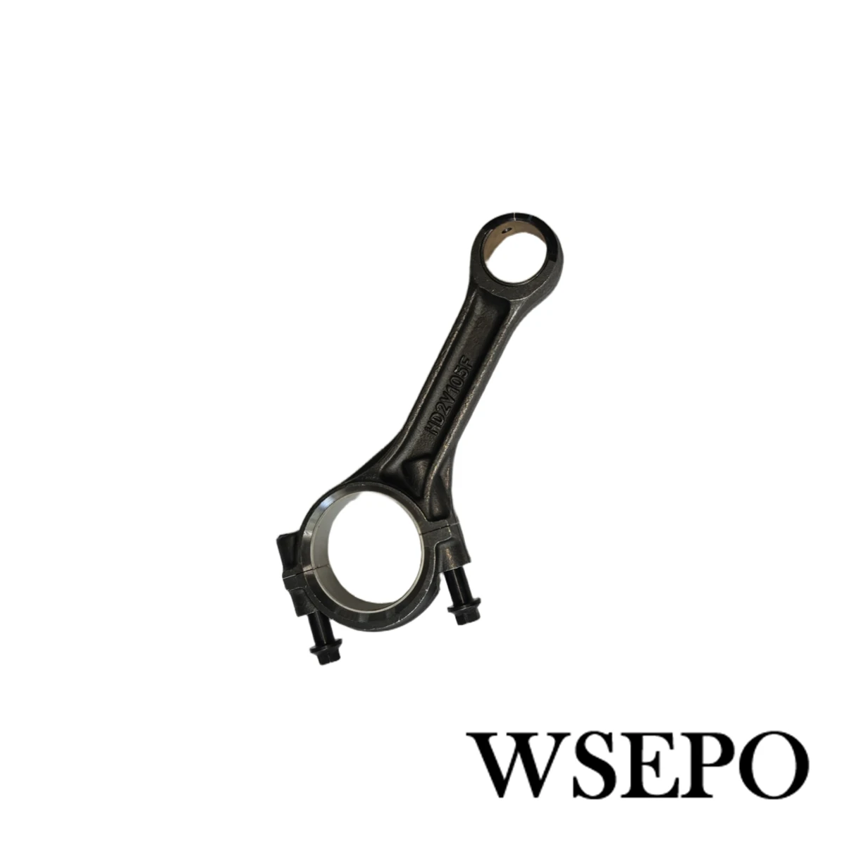 Connecting Rod with Bearing Shell Fits 2V105F 35HP V-Twin Cylinder Air Cooled Diesel Engine