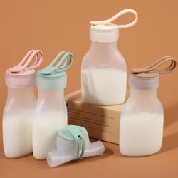 Silicone Milk Storage Bag for Moms and Babies, Portable and Easy to Store, Freezer Safe Breast Milk Storage Bag