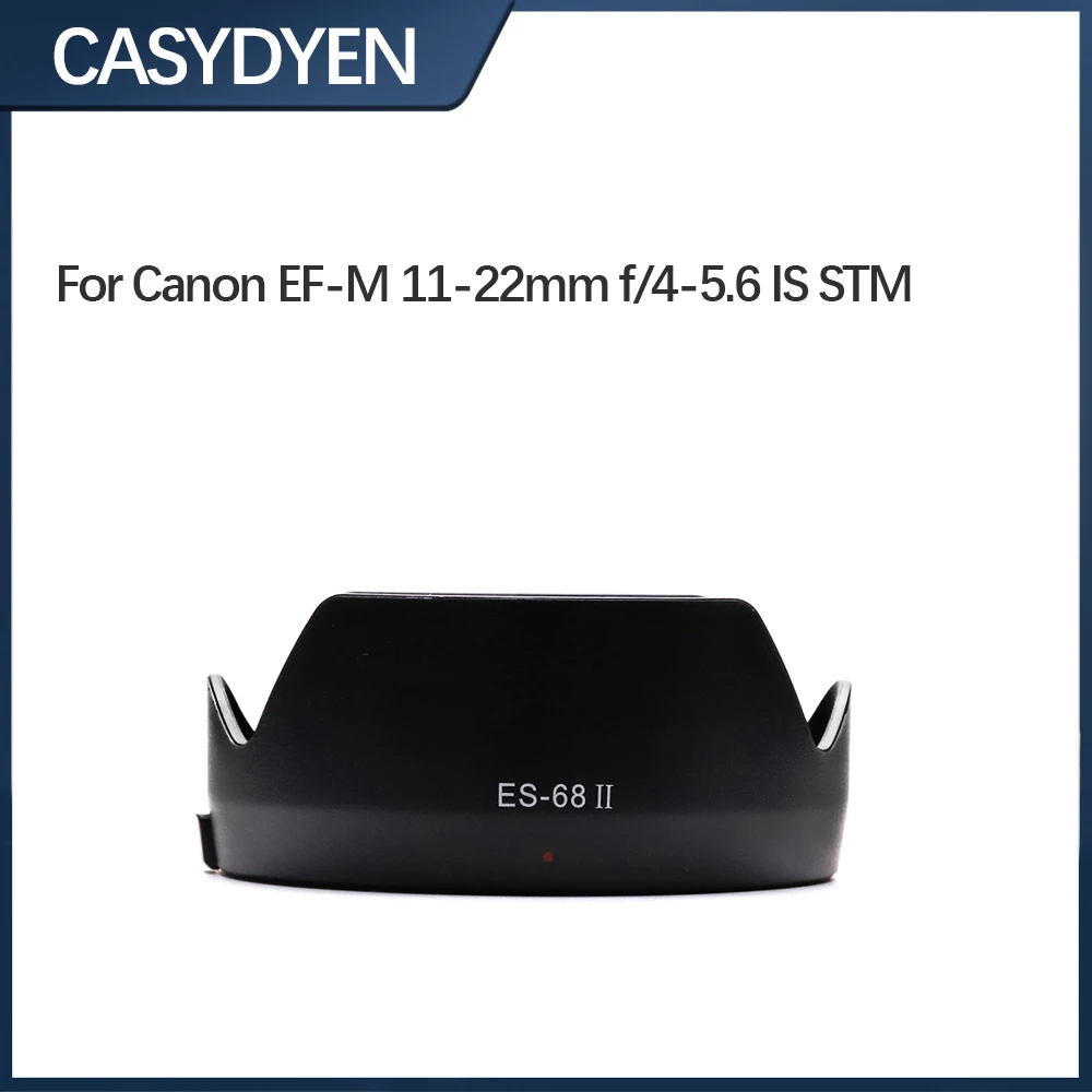 ES-68 II Bayonet Mount Lens Hood For Canon EF M 11-22mm f-4-5-6 IS STM Lens EW60E EW 60E