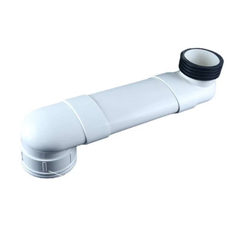 1Piece DIY Resizable Plastic Oval Pipe Toilet Drain Relocation Offset Flange Adapter Shifter For Remodeling Plumbing