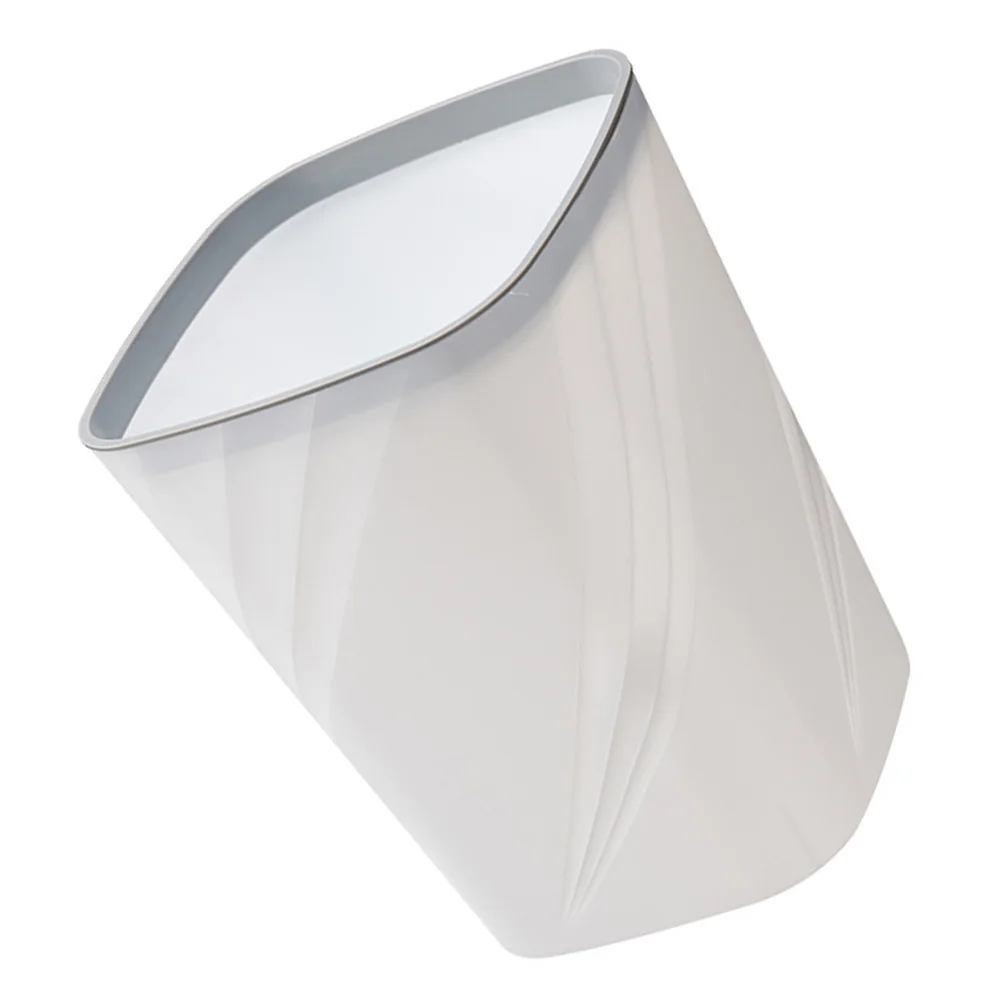

Practical Office Trash Can Lightweight Compact Design Home Bedroom Use Modern Stylish Waste Container Elegant