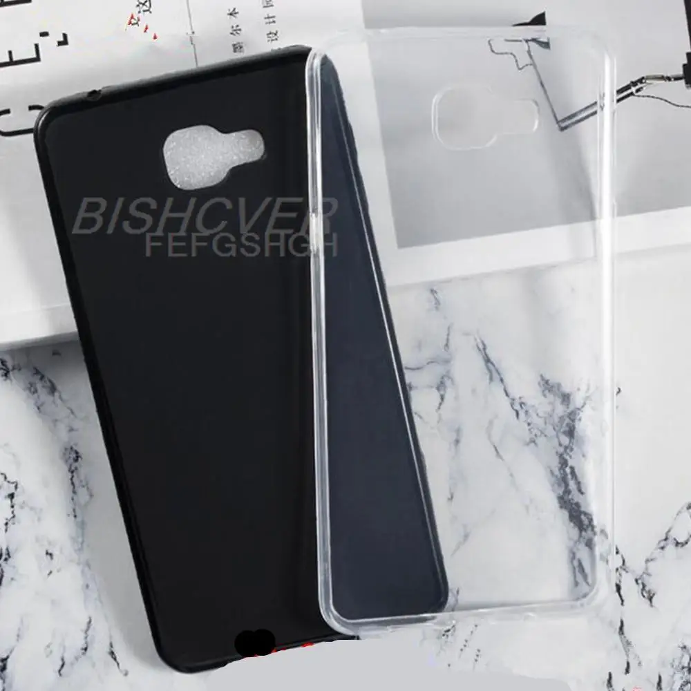 Para samsung galaxy a9 pro 2016 a910 a9100 a910f SM-A910 suporte de anel magnético bracke capa telefone tpu casos de silicone macio