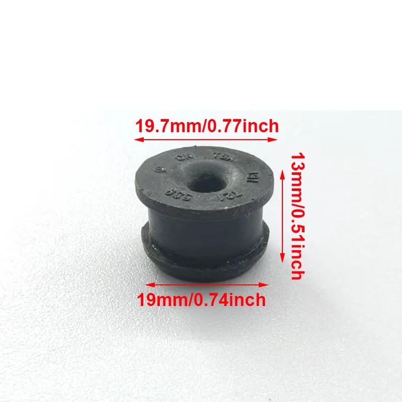 2Pcs Gas Train Cable Bushing 191721559 For VW Golf 2 Jetta 2 Passat 35i Corrado Rubber Sleeve Grommet Manual Mounting Clips