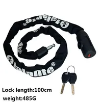 RIDERACE High-Security Bike Chain Lock - Durable Anti-Cut Lock for MTB, E-Bikes & Scooters
