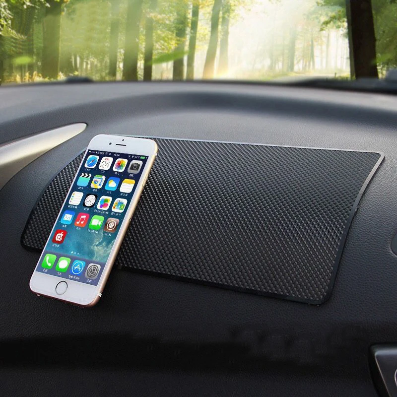 Car Non-Slip Mat Pads Car Dashboard Sticky Anti-Slip PVC Mat Auto Non-Slip Mat For Phone Sunglasses Holder Car Styling Interior