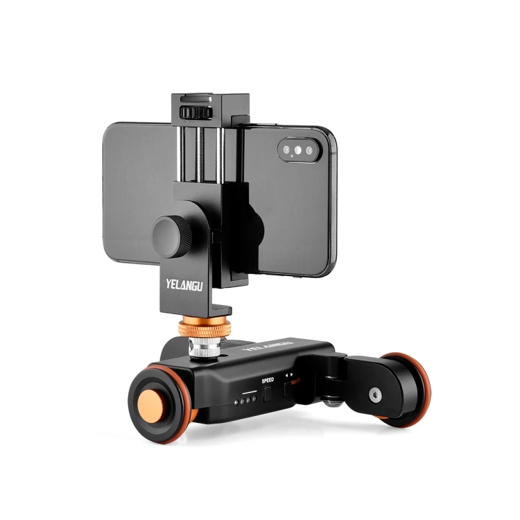 

Camera Wheel Dolly + PC03 Phone Clamp with Remote, Load: 3kg