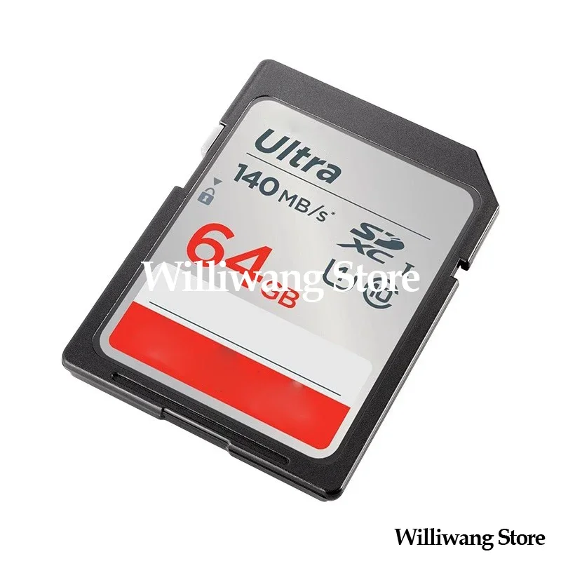 Original SD Card 32G 64G Ultra 140MB/s High-Speed Storage Card DSLR Digital Camera Memory Card