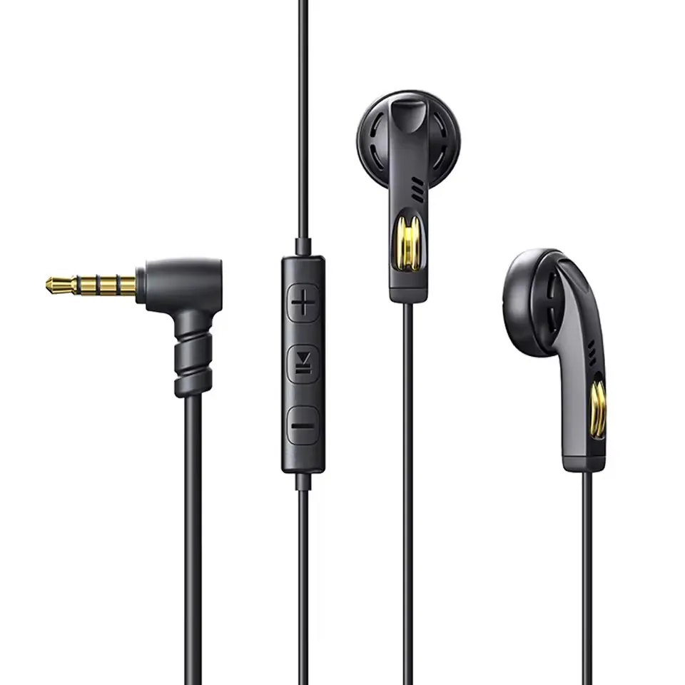 Fiio Jf11 Retro słuchawki z płaską główką w kształcie litery U rozszerzenie o niskiej częstotliwości niestandardowe słuchawki douszne do gier 14.2mm duża ruchoma cewka wtyczka 3.5mm