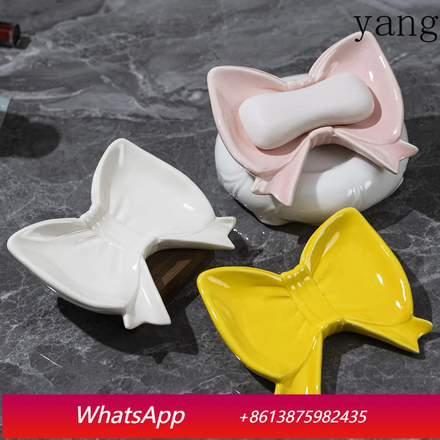 

CX Drain Bow Soap Box, Bathroom Household Shelf