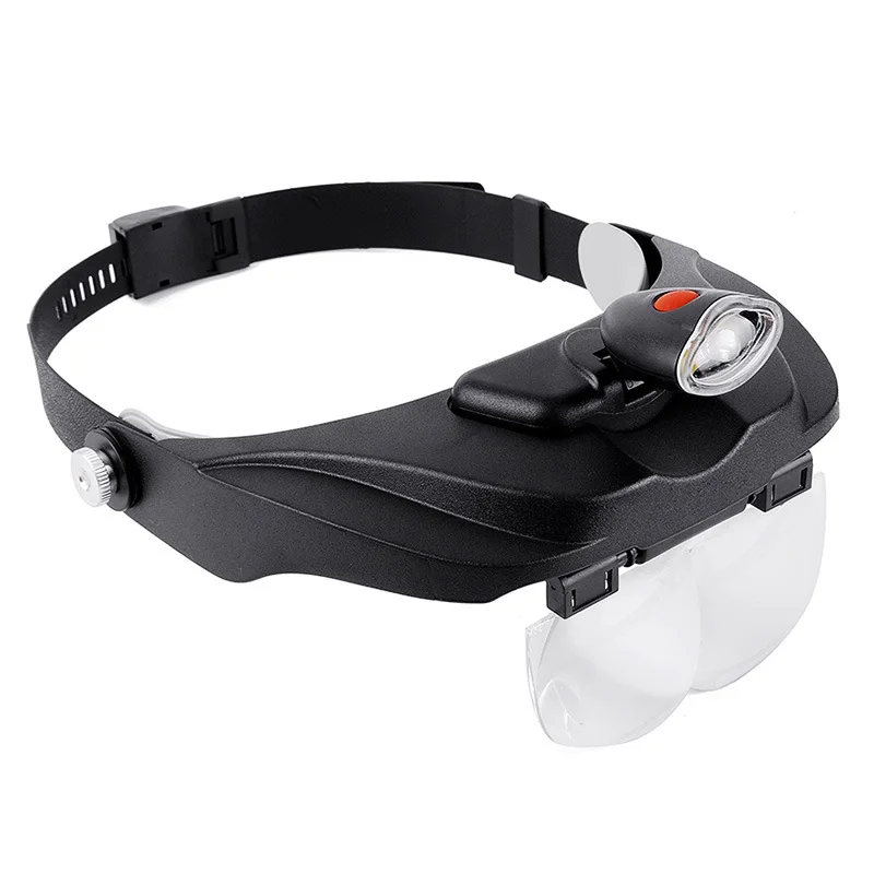 

Head-mounted magnifying glasses for watch repair medical use and reading for the elderly high definition and high magnification