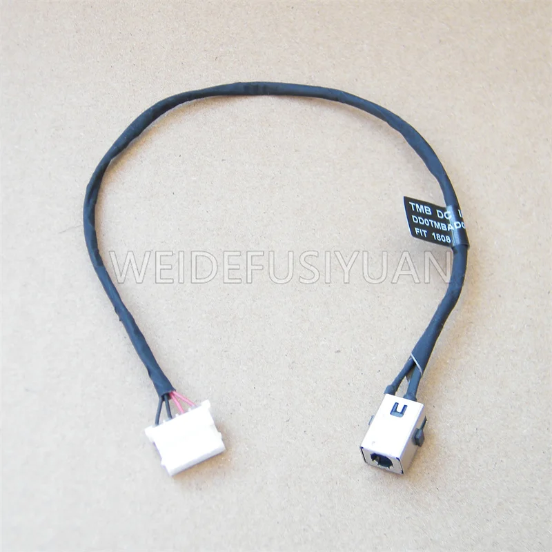 Laptop DC Power Jack Cable Harness For Xiaomi Gaming Notebook TM1802-AD AC TM1709 XMG1904 Charging Port Socket Connector
