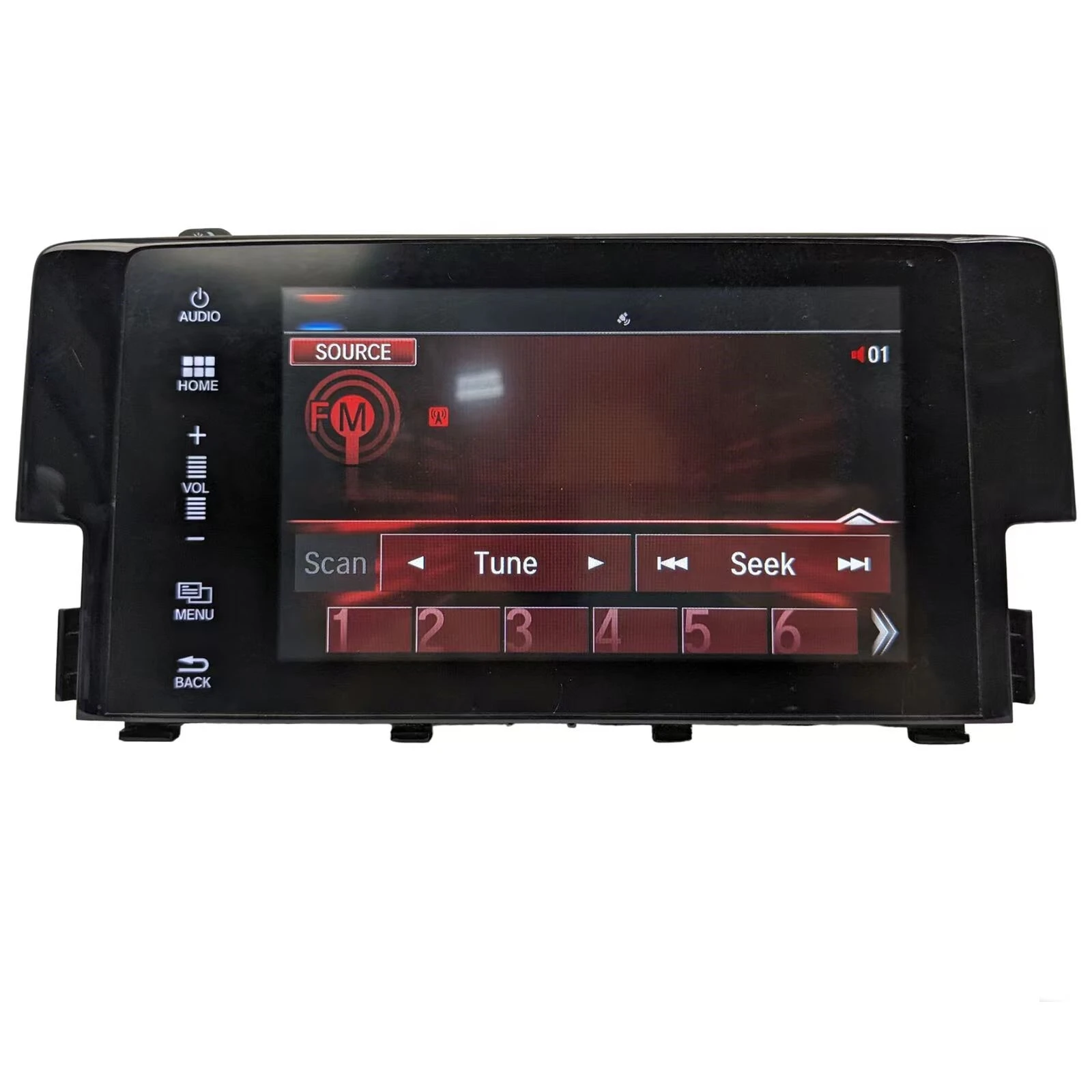 Suitable for 18 Honda Civic models with capacitive touch assembly 39710-TBA-A11 car navigation assembly