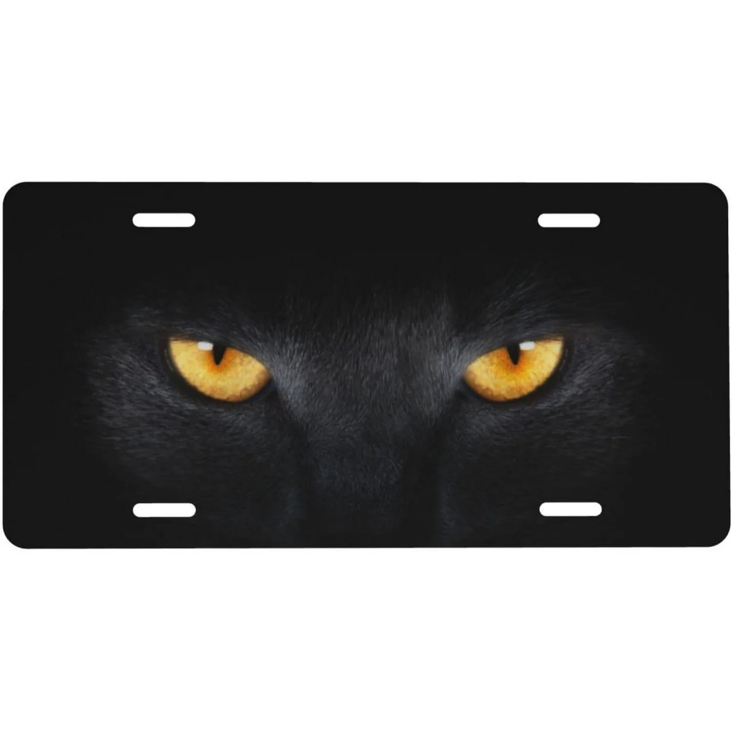 Animal Eyes License Plates for Wall Decoration Metal Tin Signs Vintage Tags Metal Automotive Signs For Cafe Bar Club Garage Pubs