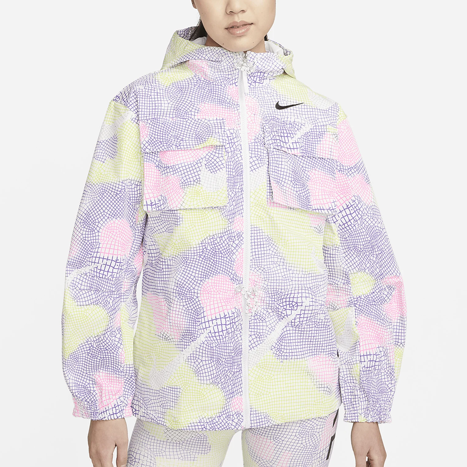 

Оригинальная женская уличная куртка с капюшоном Nike Serena Williams DV8073-702