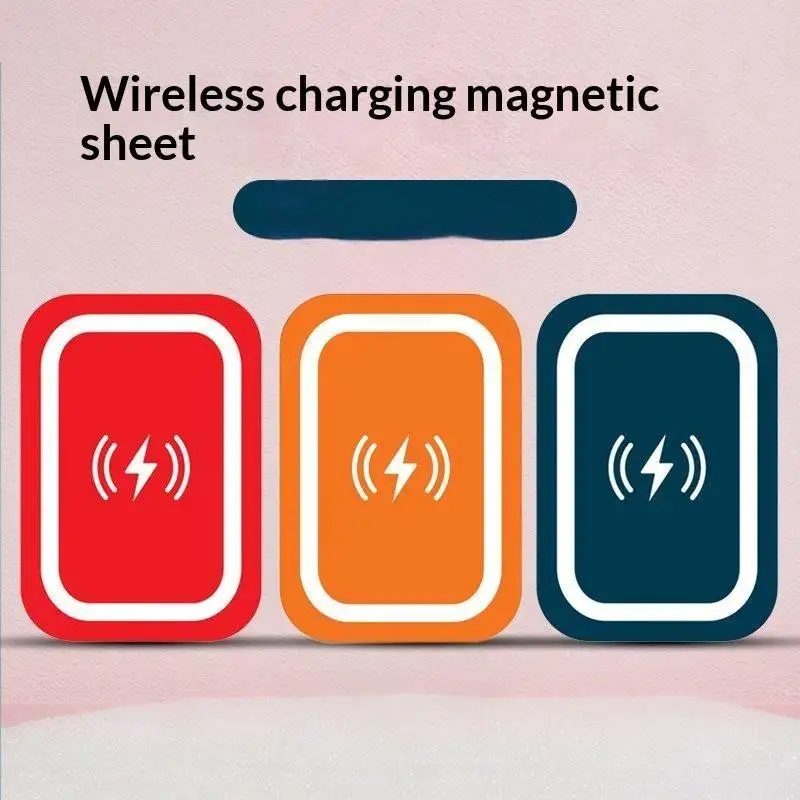 1Pcs Metal Plate Ultra Thin Supporting Wireless Charging Universal Car Mount Magnetic Holder Sticker Iron Sheet for Mobile Phone