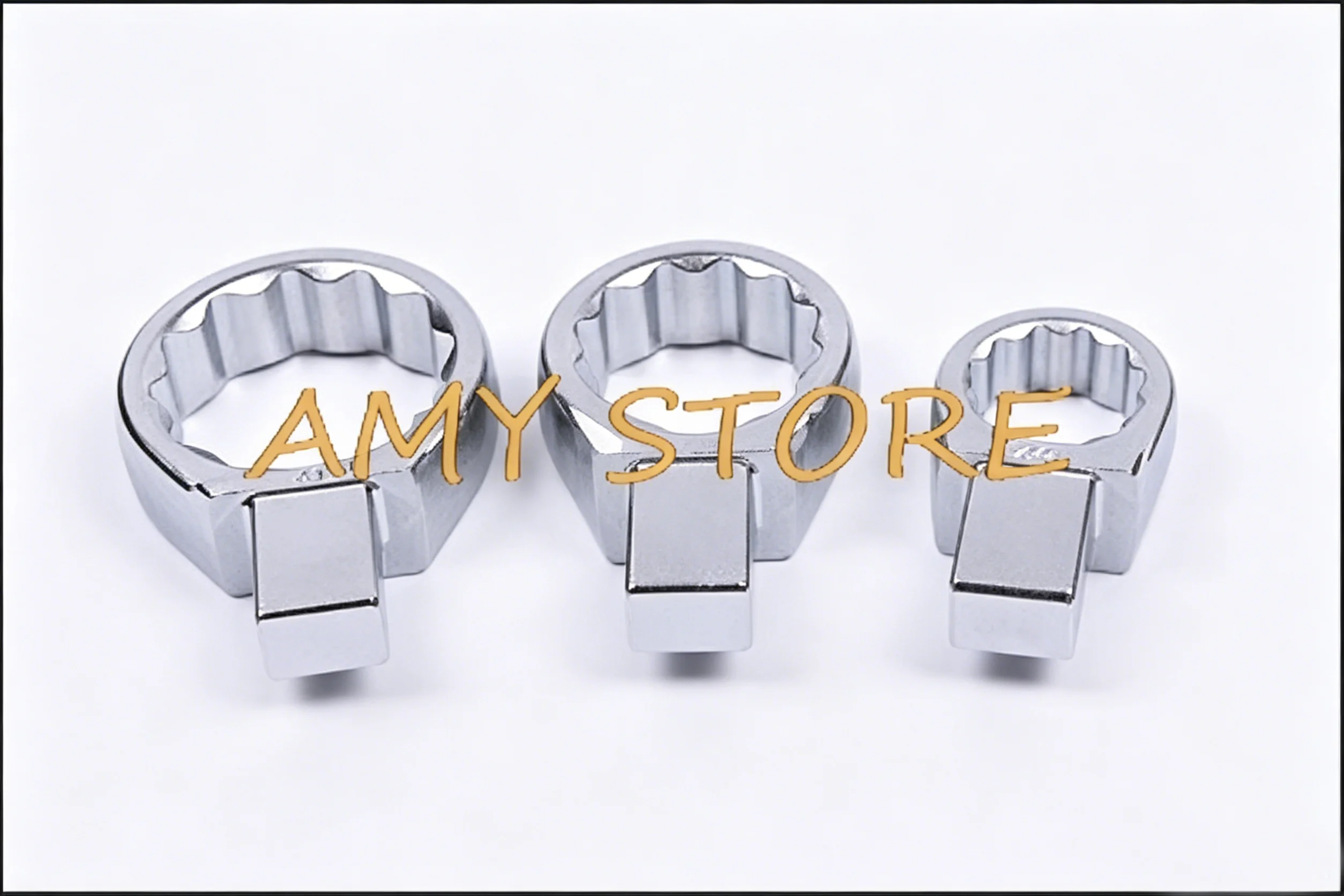 Inch 9mmx12mm Torque Wrench Torx Wrench Head Fitting Torque Wrench 1/4 5/16 3/8 7/16 1/2 9/16 5/8 3/4 11/16 13/16 7/8