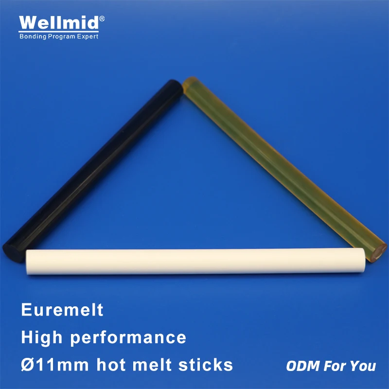 Imagem -06 - Quente Derreter Cola Varas Araldite Euremelt para Pistola de Cola Elétrica Artesanato Álbum Liga Accessorie Carro Dent Paintless 11x150 mm × Peças Branco