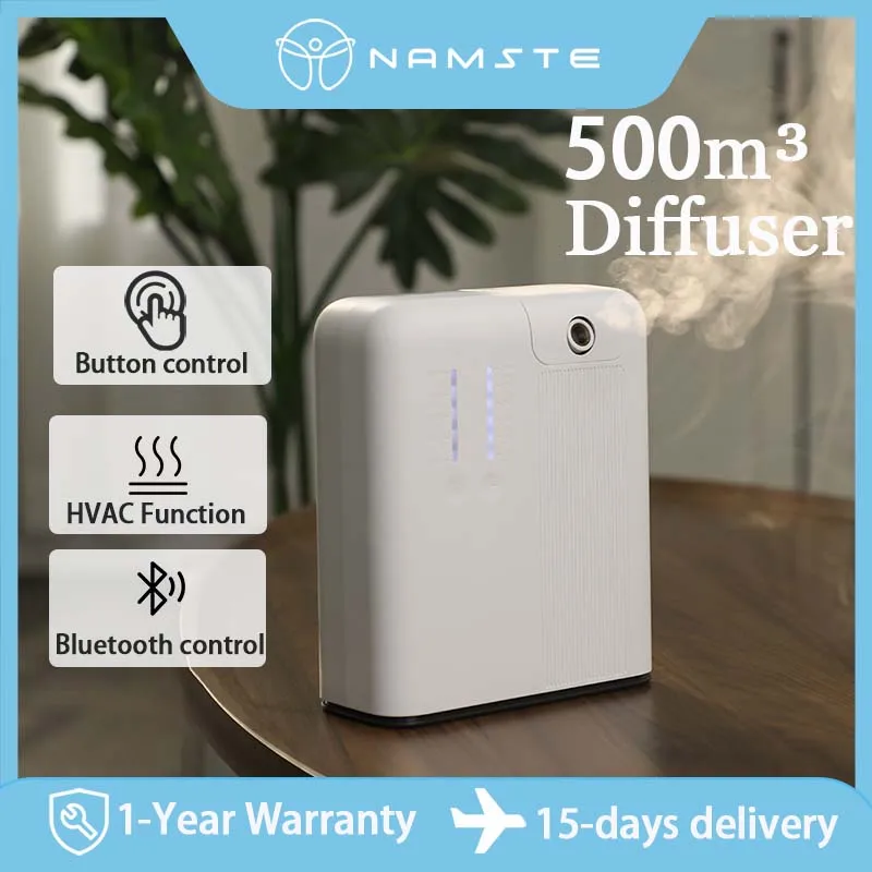 NAMSTE 500m³ Aromatherapy Smart Bluetooth WIFI Aromatherapy Oil Diffuser HVAC Hotel Air Freshener 300ML Capacity Perfume