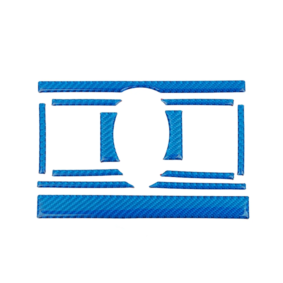 

For Toyota 4Runner 2010-2023 Carbon Fiber Car Central Control Air Conditioner Switch Panel Trim Interior