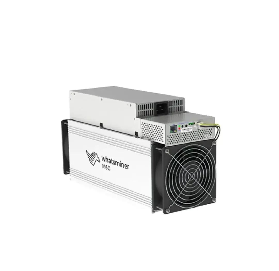 

Best Quality Whatsminer M60 174T 3463W Miner - BTC Bitcoin Miner, Includes PSU