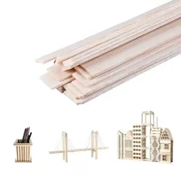 20-50pcs Balsa Stick Balsa Wood Model Building Carving Craft Square Cudgel for DIY Handicraft Making Accessories 6