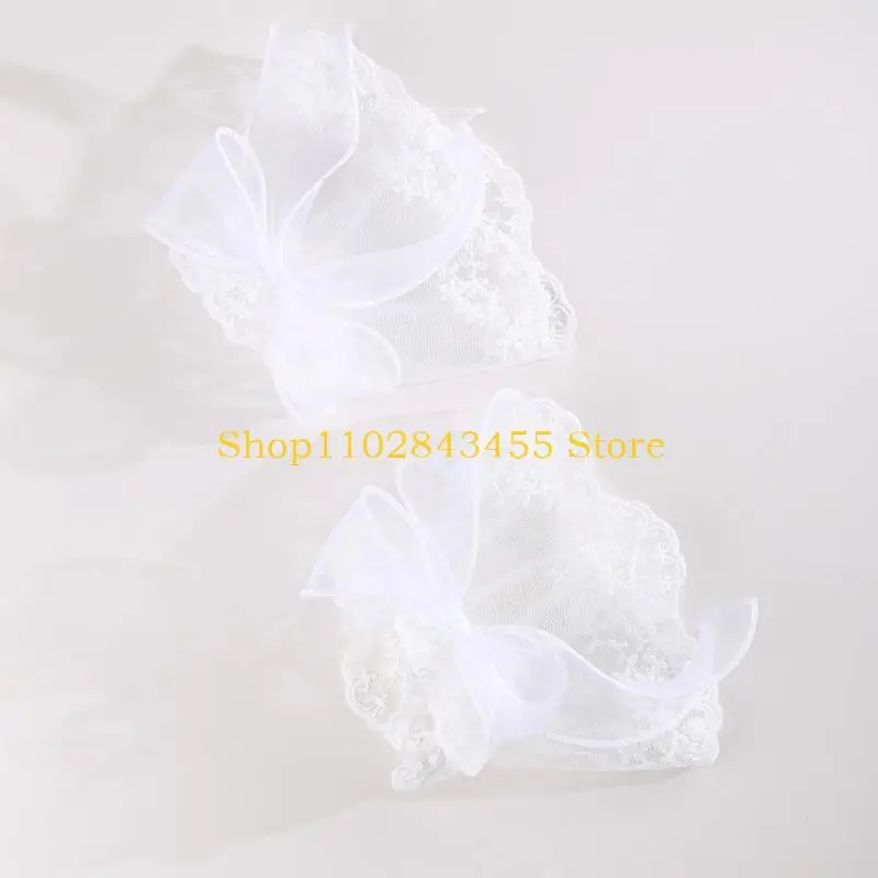 

49MC вентилируемые сетчатые перчатки для женщин, одежда для свадебного приема, подчеркивающая сложную отделку, план изгиба,