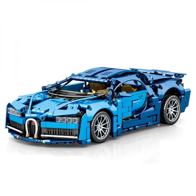 Racing building blocks Bugatti Veyron Roadster SP3 high difficulty mechanical puzzle assembly toy Birthday Gifts For Kids Toys