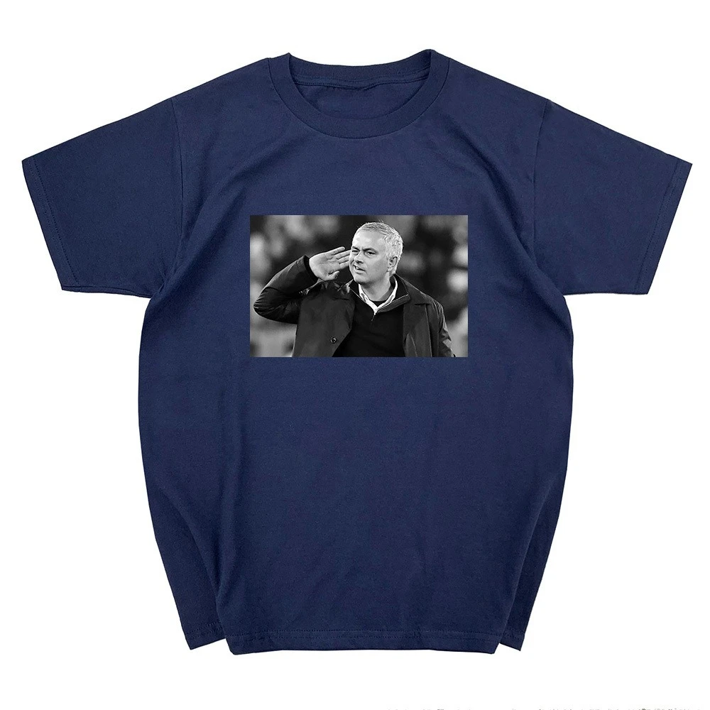 Mourinho "The Special One" Soccer T-Shirt Men's Summer Casual Oversized Short Sleeve Football Fan Clothing