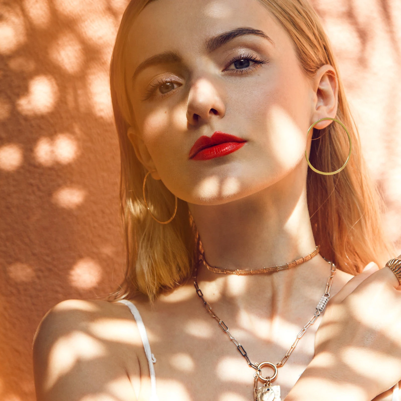 

20pcs Copper Turnbuckle Screw Clasps Durable Safety Lock for Necklace Bracelet Jewelry Making Craft Fashion Accessories