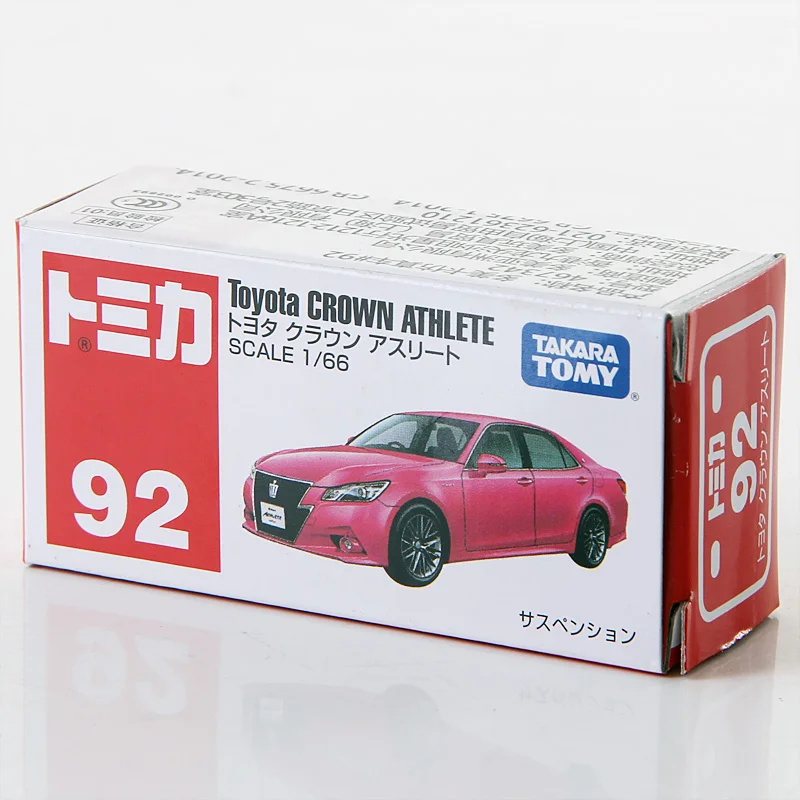 TOMY Tomica NO.92 Auto in lega Modello statico Mini veicoli Giocattoli per adolescenti Regali di compleanno per bambini Appassionati di raccolta di modelli