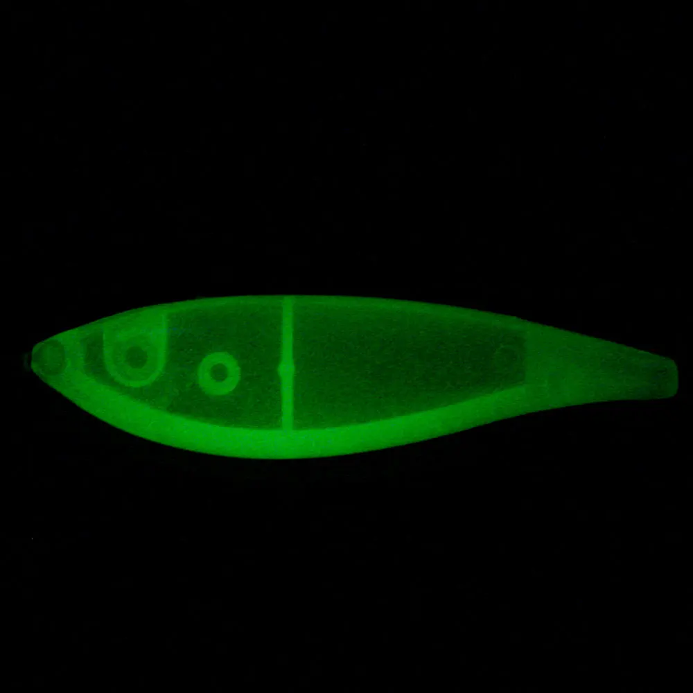 1PCS/Glowing Egging Lures Squid Hooks horizontal Luminous Squid Trolling Lure  Octopus Hook Tackle11CM/13.4G