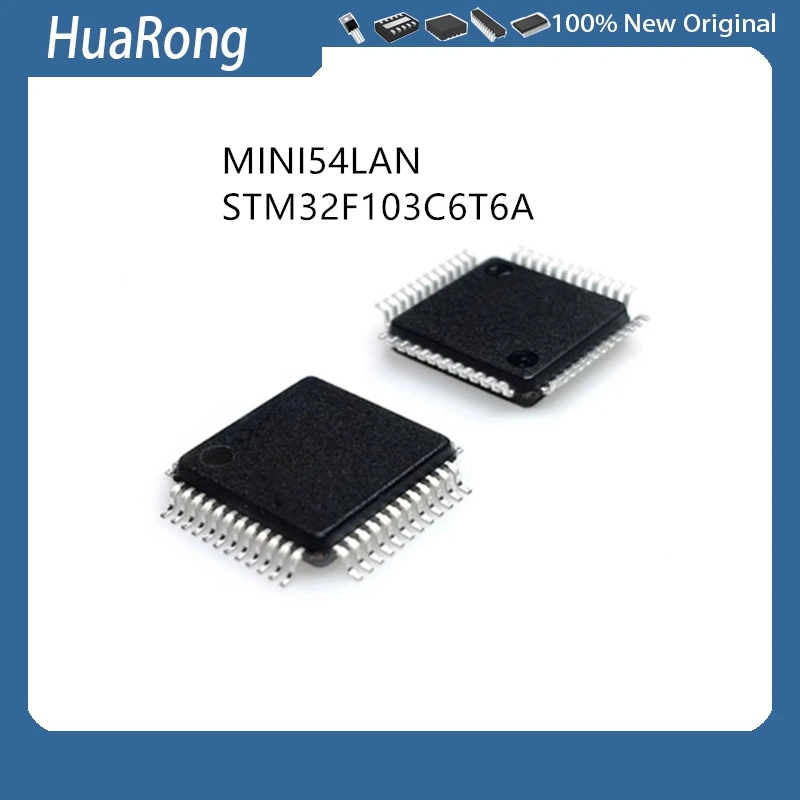 10Pcs/Lot MINI54LAN MINI54LDE STM32F103C6T6A STM32F103C6T6 STM32F103C6 STM32F103 QFP48