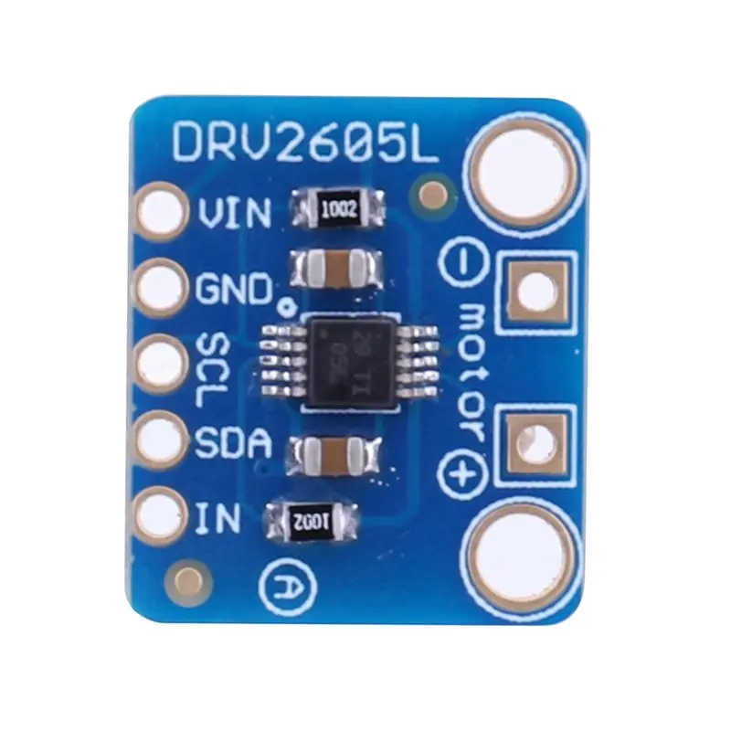 【nova-oferta-】placa-controladora-de-motor-haptico-drv2605l-3v-5v-modulo-de-vibracao-com-pino-de-uso-geral-in-trig-para-arduino-p