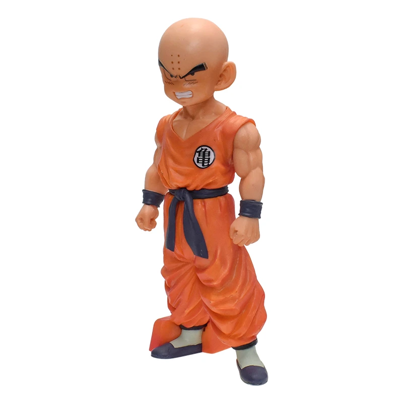 18CM Dragon Ball Z Krillin Anime Figures Super Kuririn PVC Action Figures Desktop Decoration Collection Model Dolls Gifts Kids image 3