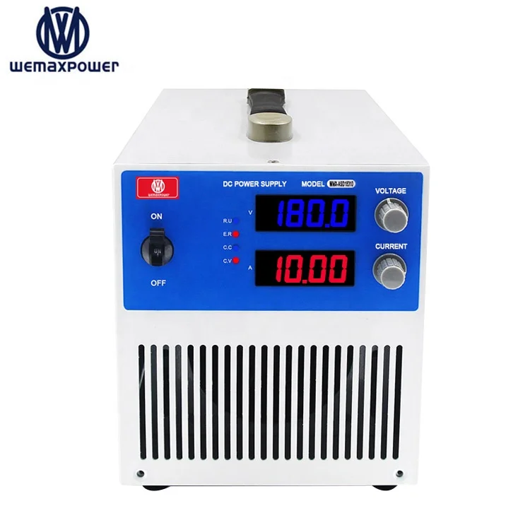 Adjustable Stabilized Voltage Constant Current DC Switching 10a 180v dc power supply