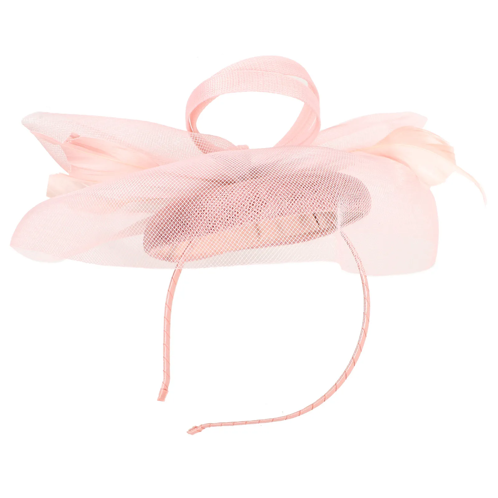 

Fascinator Headband for Women Gauze Tea Party Hat Wedding Bride Banquet Anniversary Party Cosplay Performance Flower