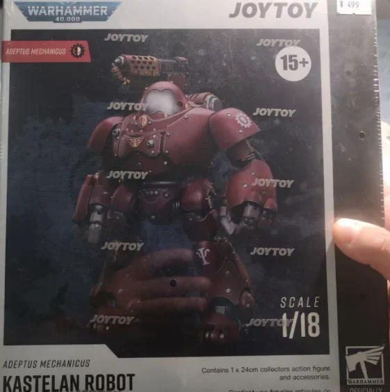 

【SF】 Original JOYTOYS Warhammer 40K Adeptus Mechanicus Kastelan Robot 1/18 Action Figures Model Toys Gifts Collection