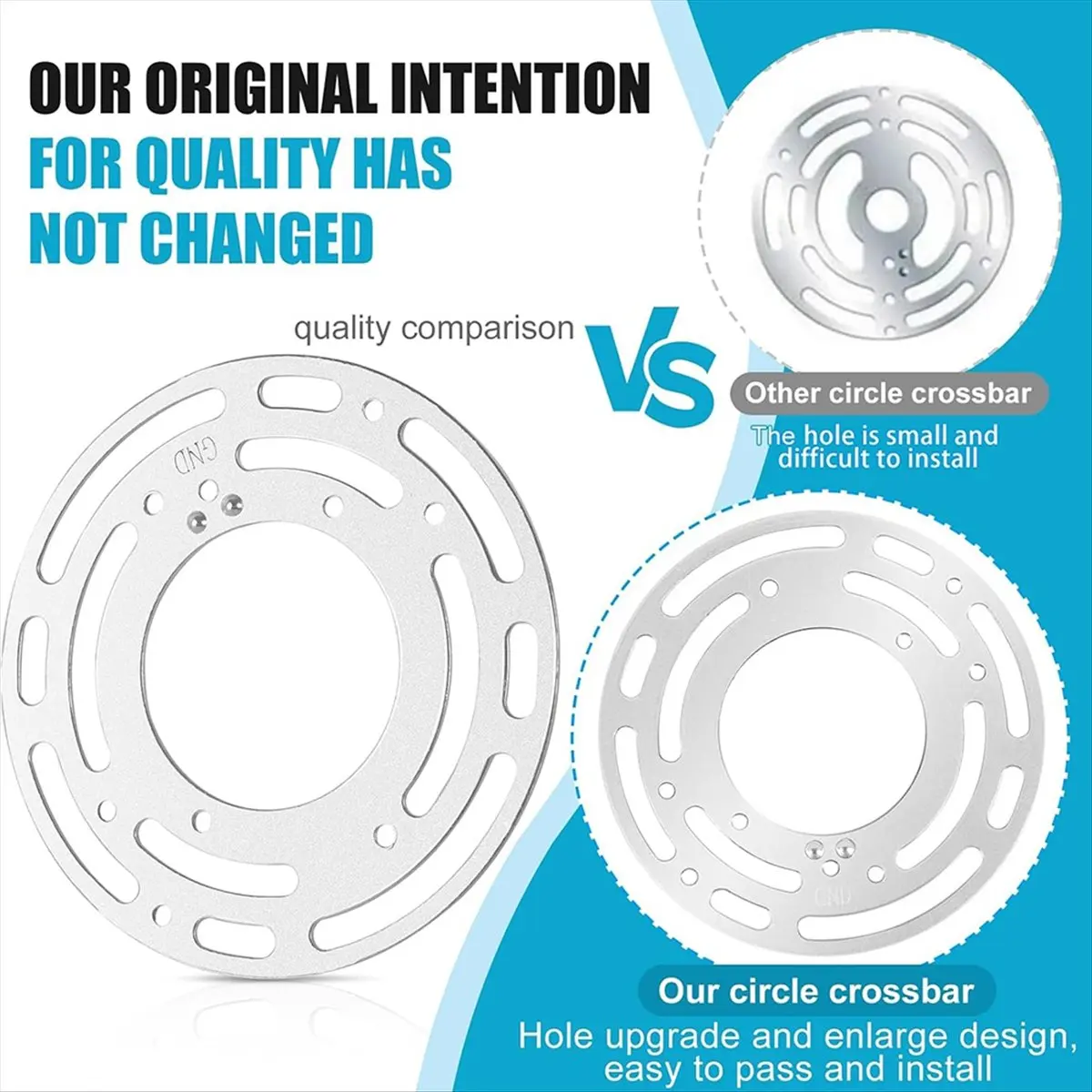 

ABMO Модернизированные универсальные монтажные кронштейны для ламп из 4 шт. с винтами и гайками для потолочных светильников, настенных светильников